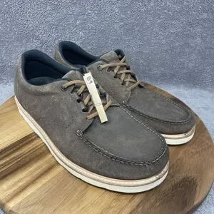 SAS Walkaround Bison Brown Lace Up Leather Vibram Shoes Made in USA Mens 11 WIDE Walkaround Lace Up | SAS Shoes main image 2